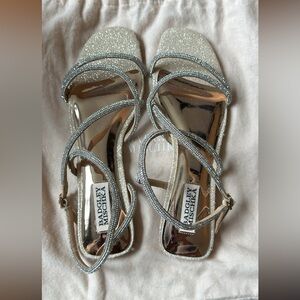 Badgley Mischka strappy flats